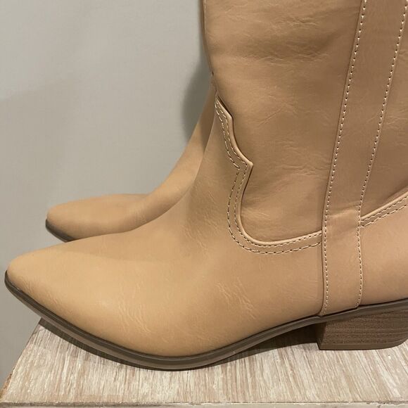 Universal Thread Women’s Light Brown Sommer Western Riding Boots Size 8 1/2 NWT - Picture 16 of 16